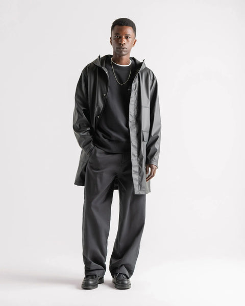 Herschel - Long Classic Rain Jacket ~ Black