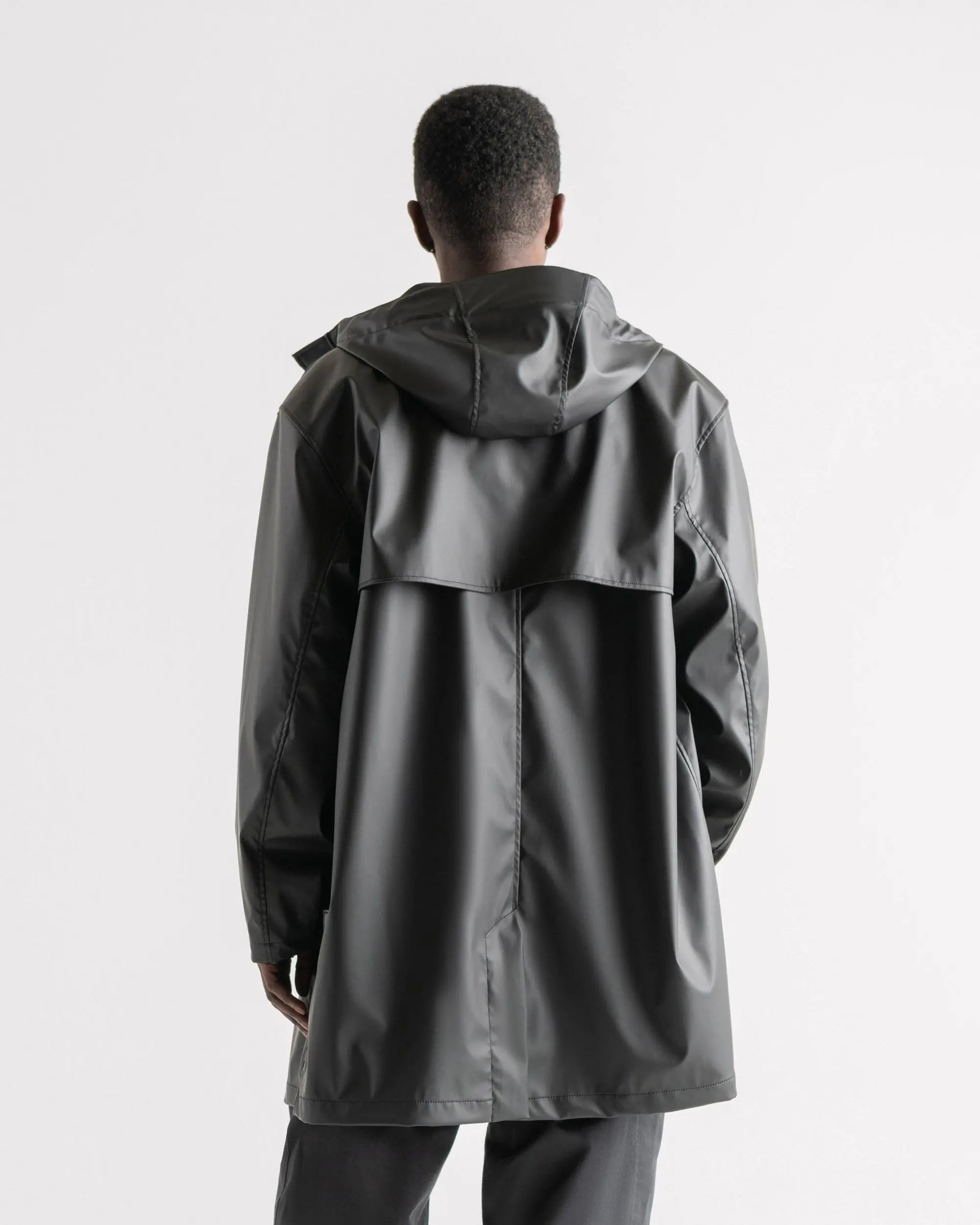 Herschel - Long Classic Rain Jacket Black