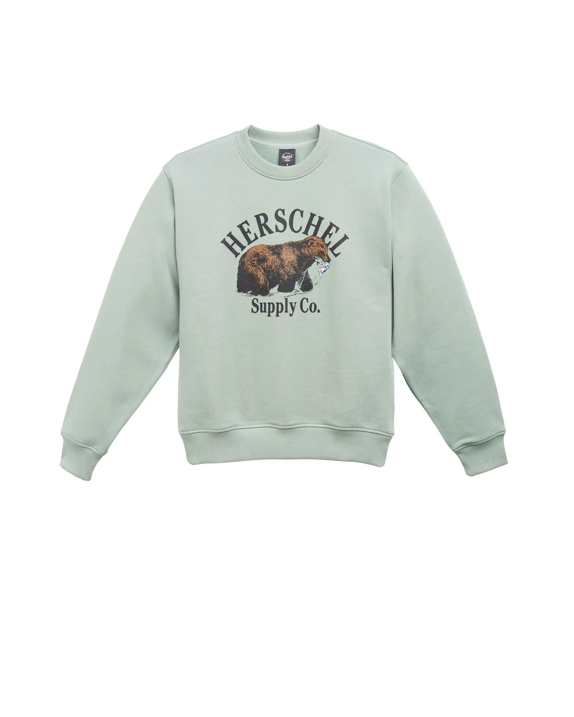 Herschel - W Grizzly Crew Iceberg Green