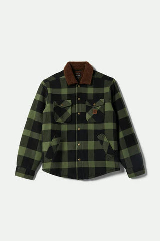 Brixton - Durham Sherpa Lined Jacket ~ Green