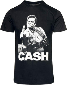 Music Tee - Johnny Cash; Finger