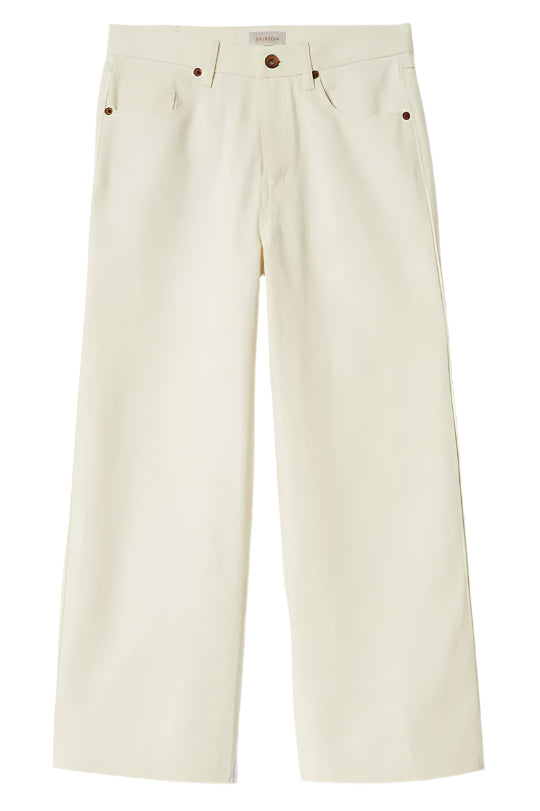 Brixton - W Margo Cropped 5 Pocket Pants Off White