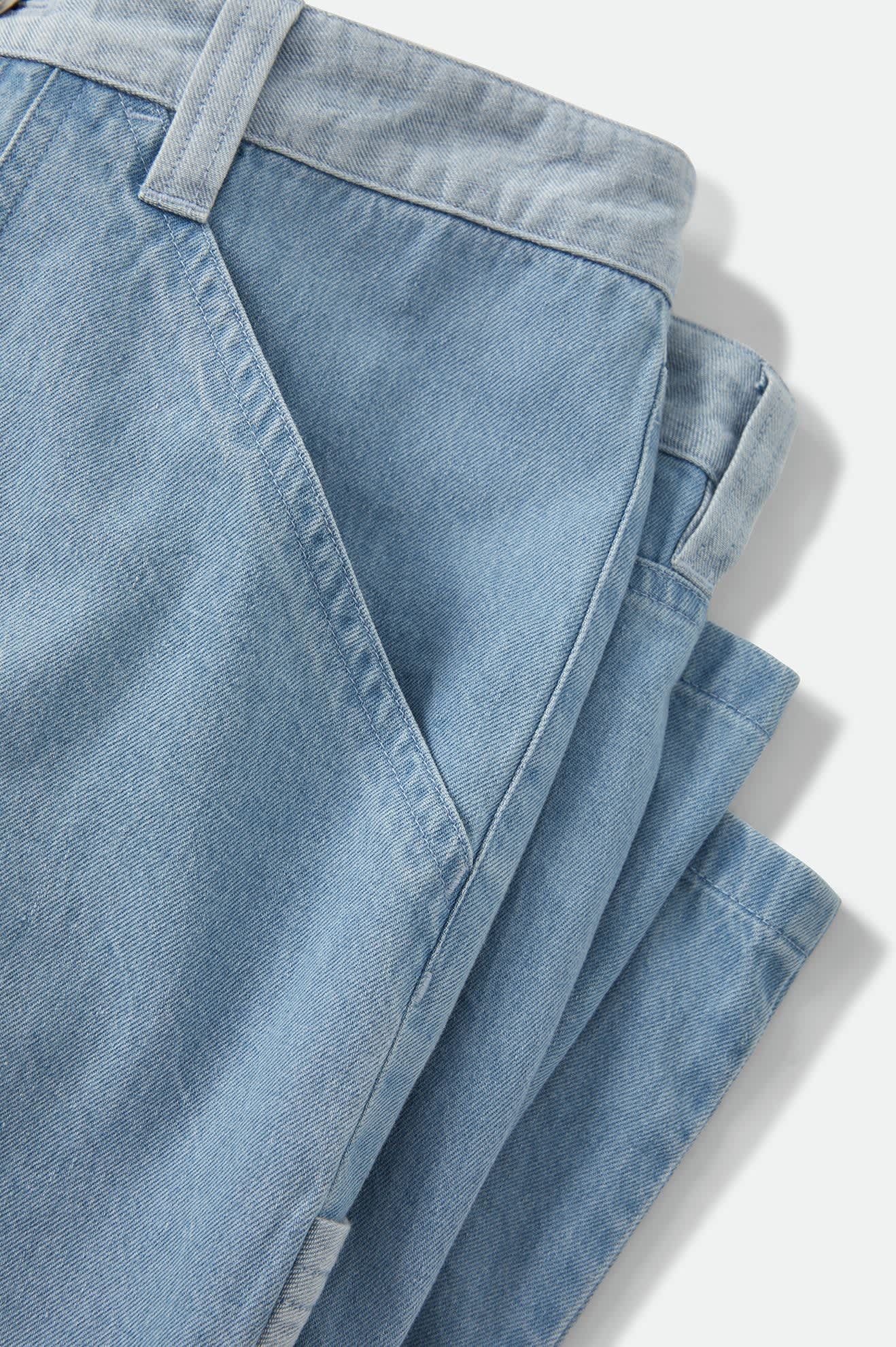 Brixton - W Essex Patchwork Painter Pant Denim Patchwork-2