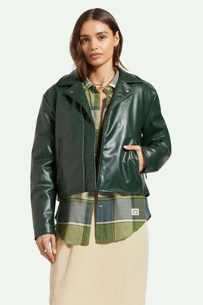 Brixton - W The Moto Vegan Leather Jacket