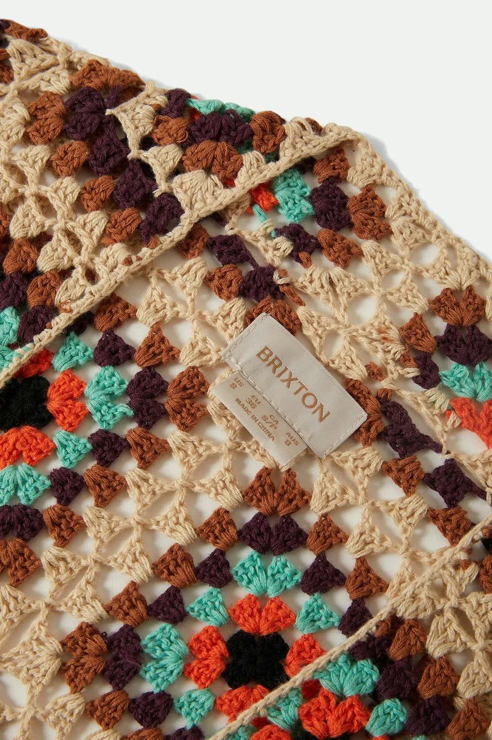 Brixton - W Crochet Knit Kimono