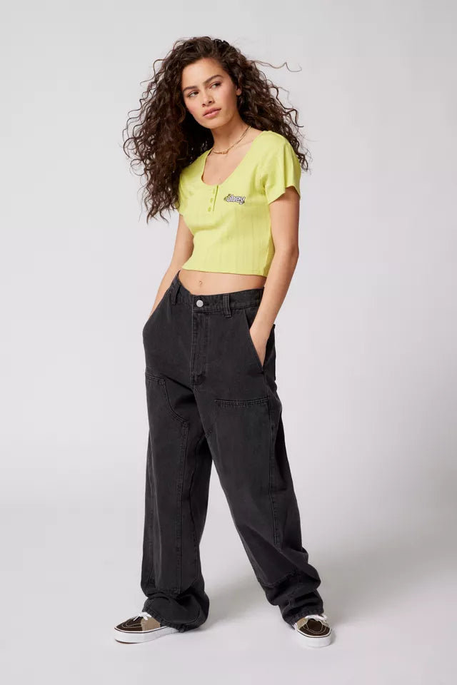 Obey - W Leah ll Baggy Denim Pant – FLAVOUR '99