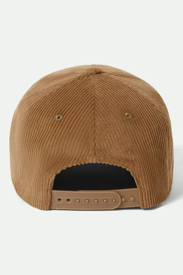 Brixton - Pierson Corduroy Snapback Hat ~ Brown