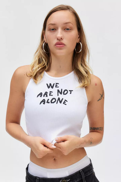 Obey - W We Are Not Alone Tank Top