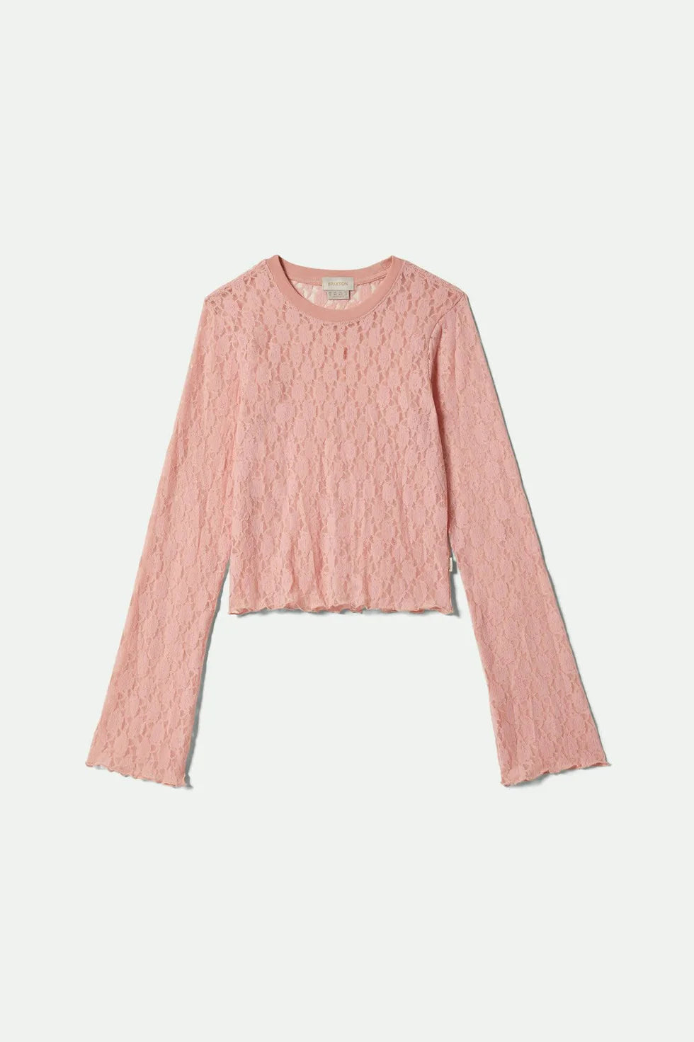 Brixton - W Dolly Slim Long Sleeve Knit T-Shirt Rose