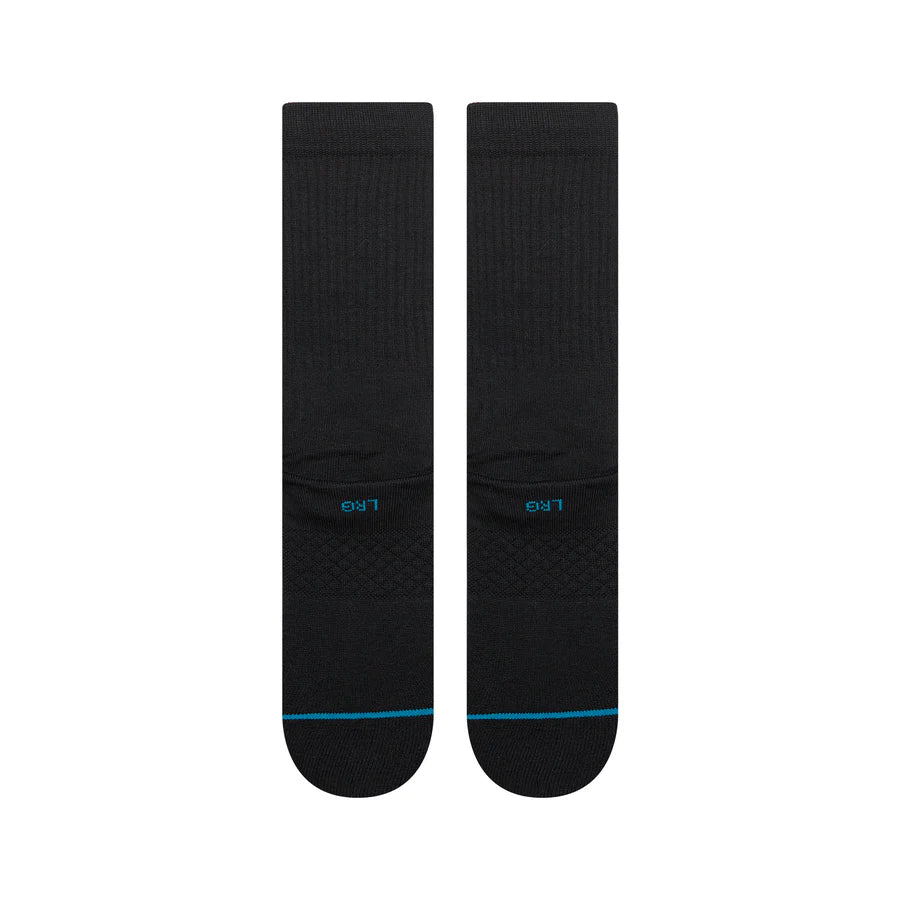 Stance - Bones 3 Crew Socks Black