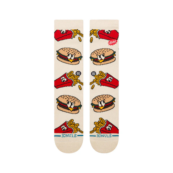 Stance - Combo Meal Crew Socks Tan