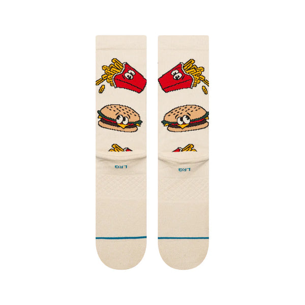 Stance - Combo Meal Crew Socks Tan