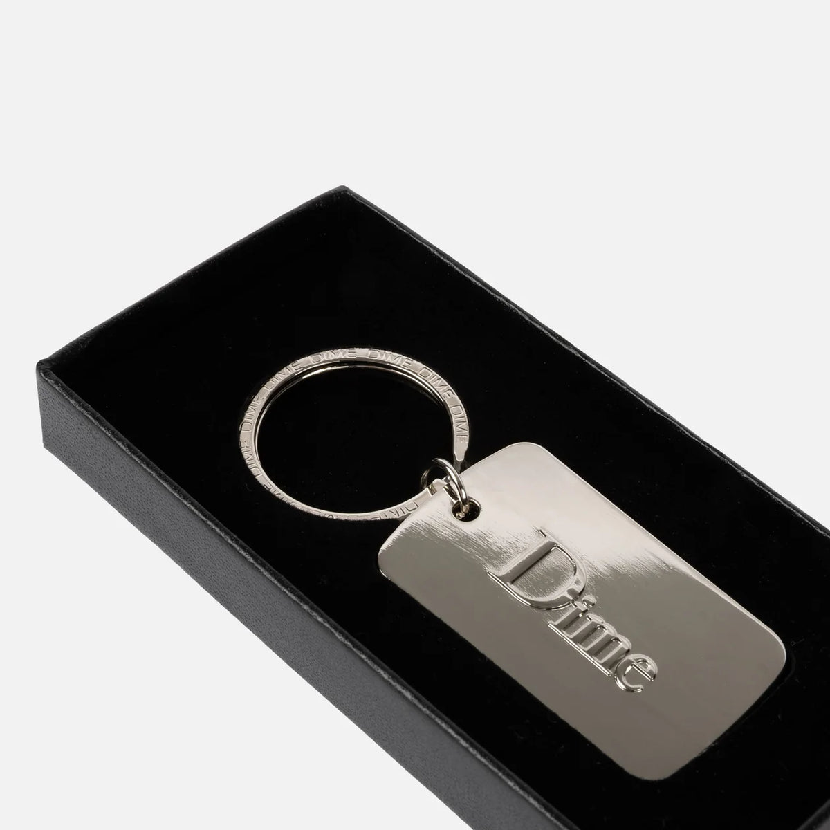 Dime - Classic Keychain Silver