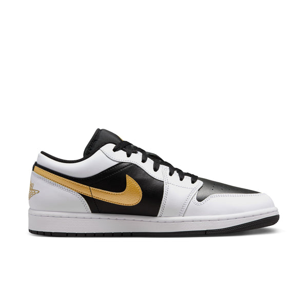 Nike - Air Jordan 1 Low ~ Gold Swoosh