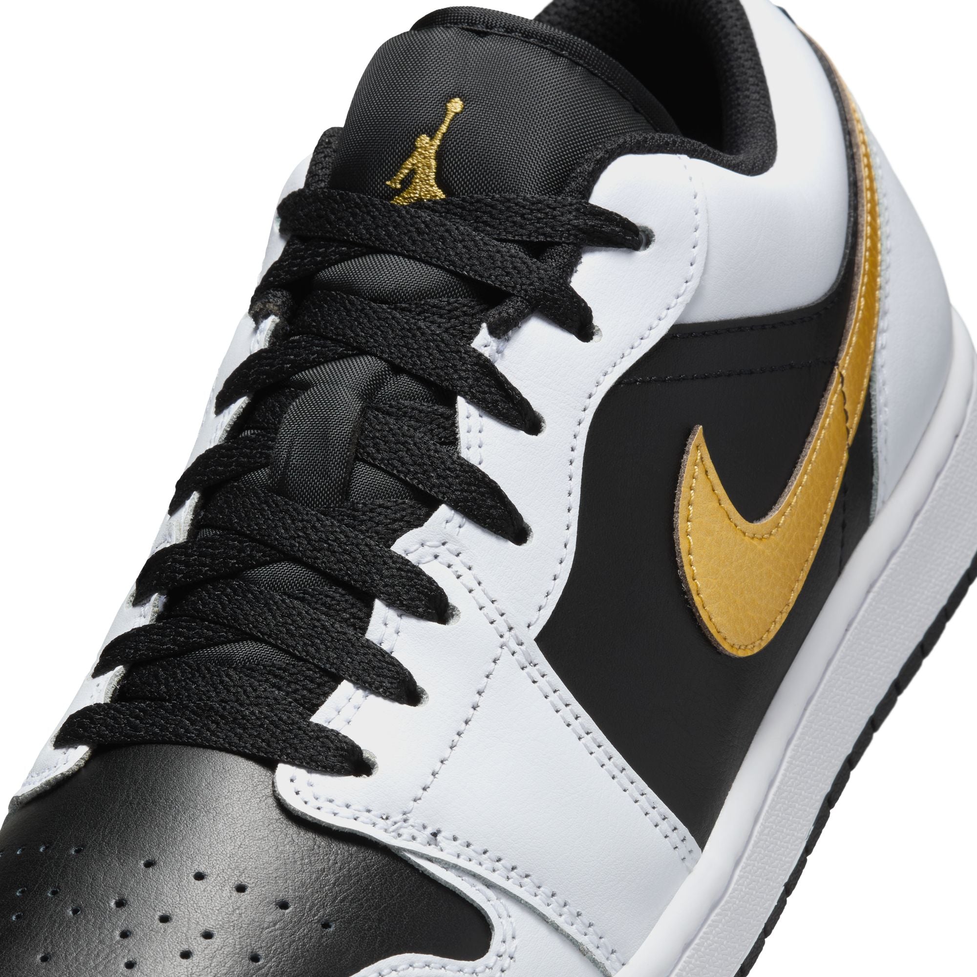 Nike Air Jordan 1 Low Gold Swoosh FLAVOUR 99