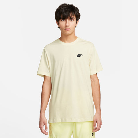 Nike - Sportswear Club Tee ~ Pale Yellow