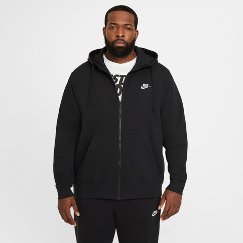 Nike - Sportswear Club Full-Zip Hoodie ~ Black