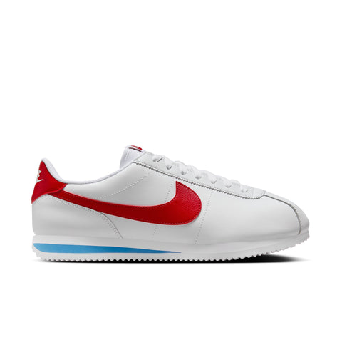 Nike - Cortez Leather ~ White/Varsity Red/Blue