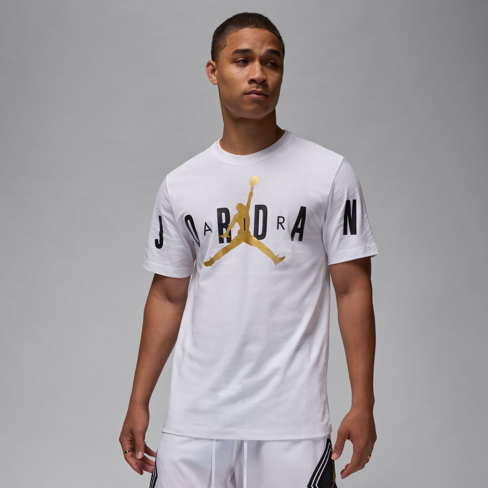 Jordan t shirt white best sale