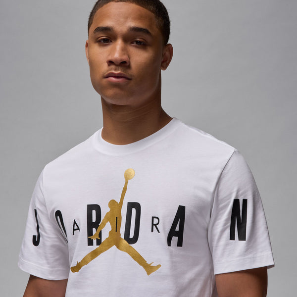 Nike - Jordan Air Tee ~ White/Gold