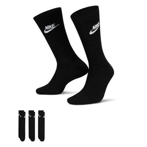 Nike - Sportswear Everyday Essential Crew Socks ~ Black