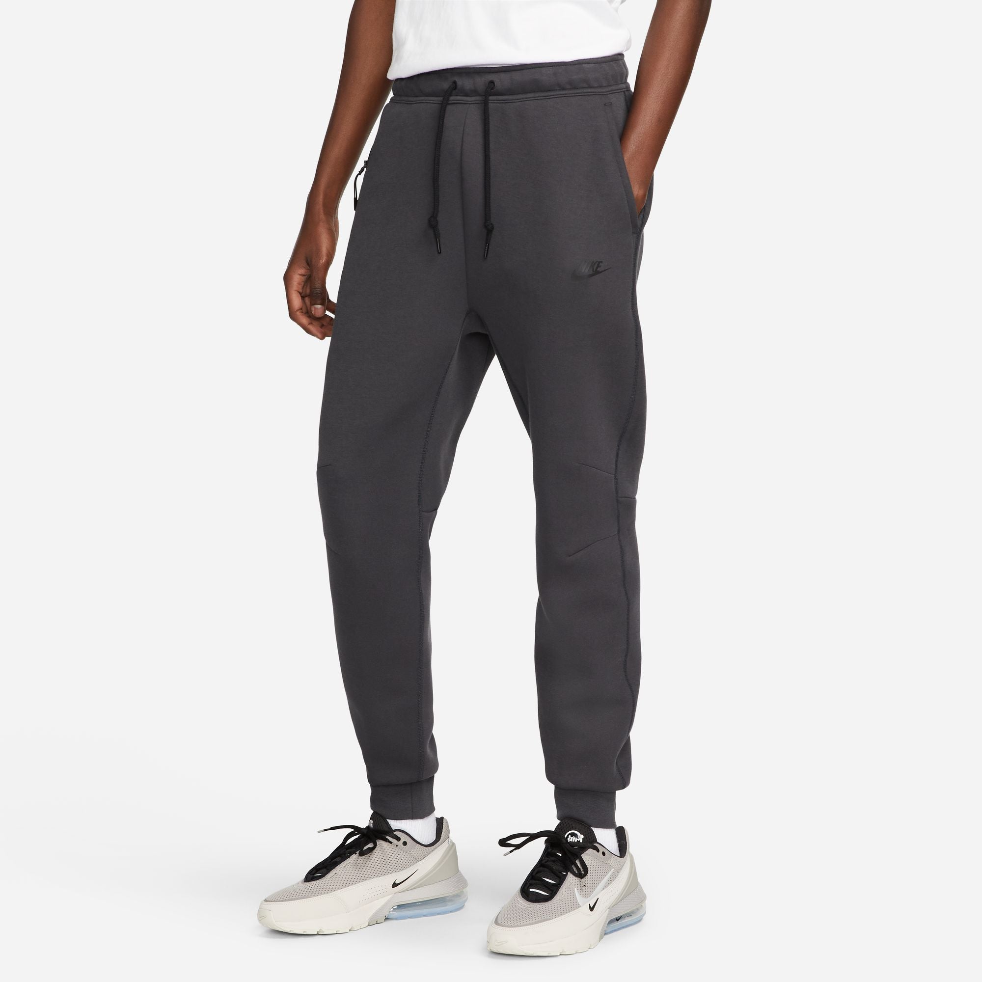 Nike Sportswear Tech Fleece Men's Joggers Pants Gray DV0538-073 Size LARGE  L