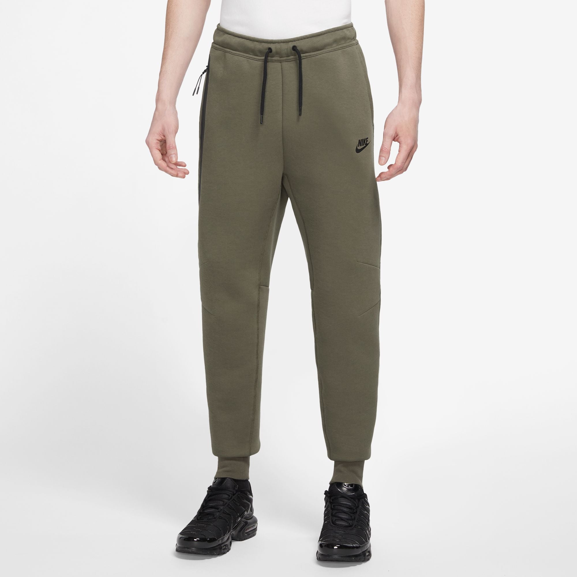 Reebok High Quality Olive Green Logo Sweatpants With Pockets XXL