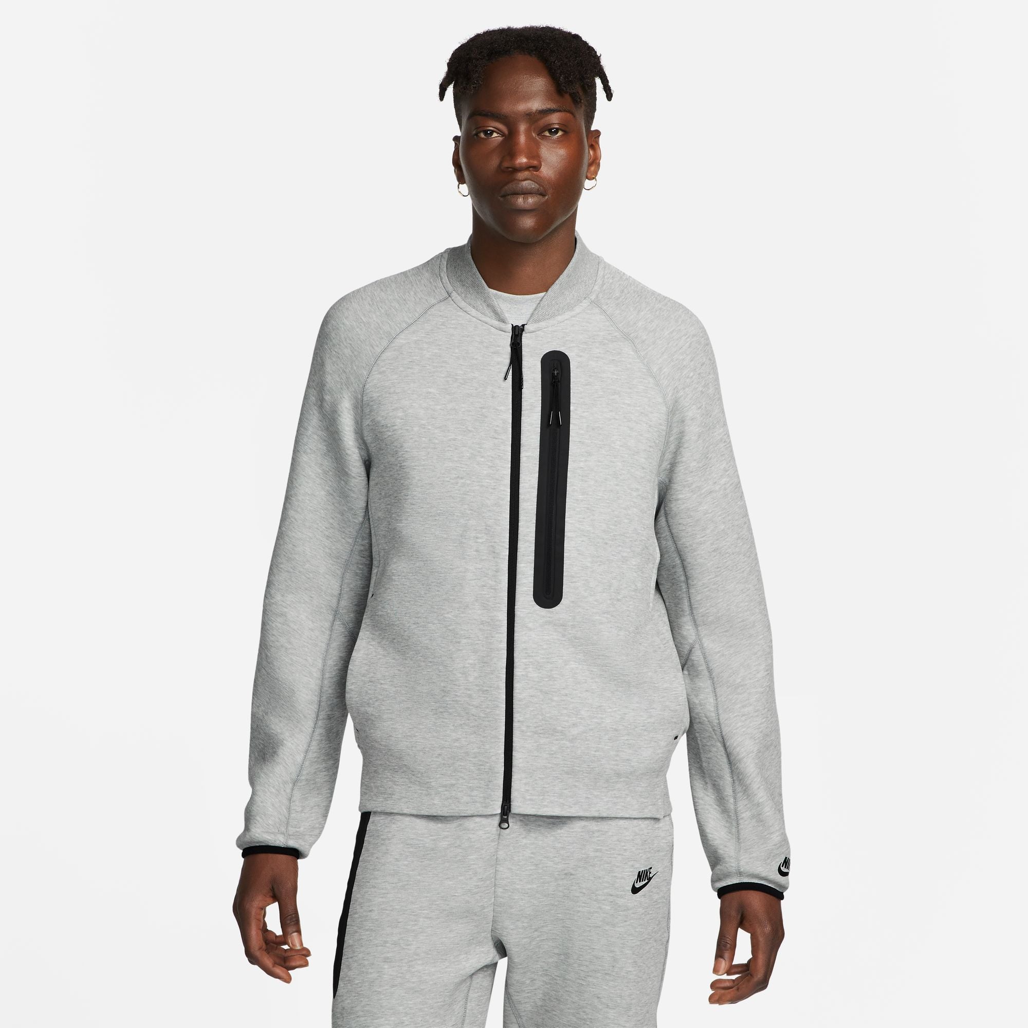 Nike - Sportswear Tech Fleece Bomber Jacket Grey