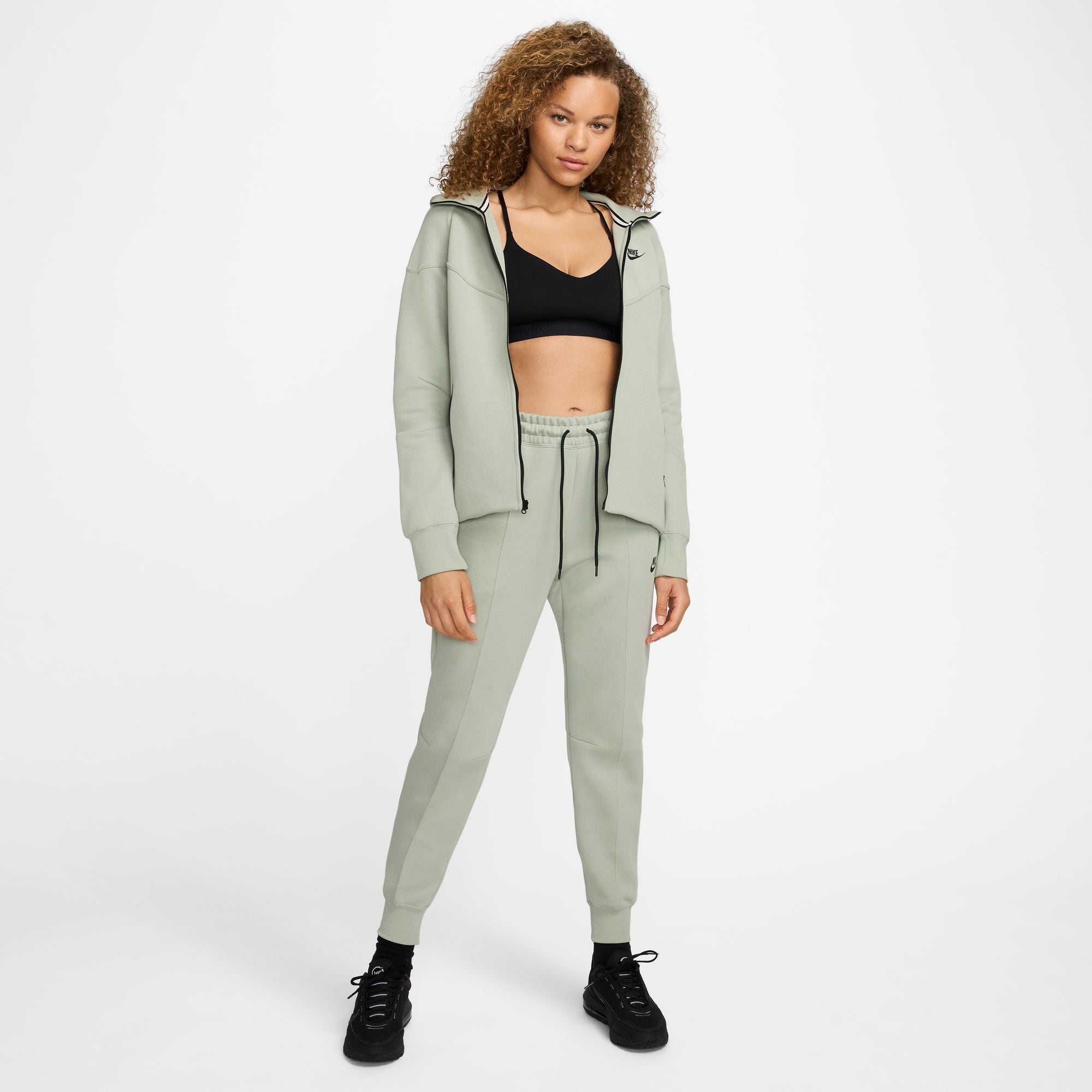 Nike - W Tech Fleece Mid-Rise Joggers Jade