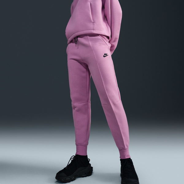 Nike - W Sportswear Teach Fleece Mid-Rise Joggers ~ Beyond Pink