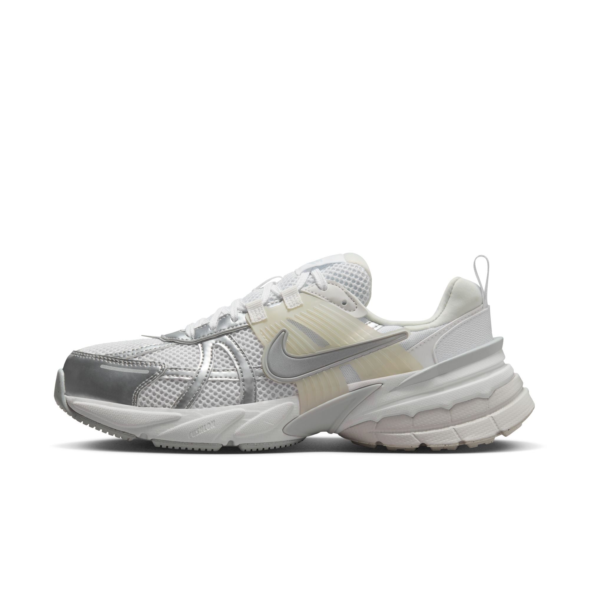 Nike - W V2K Run White/Metallic Silver