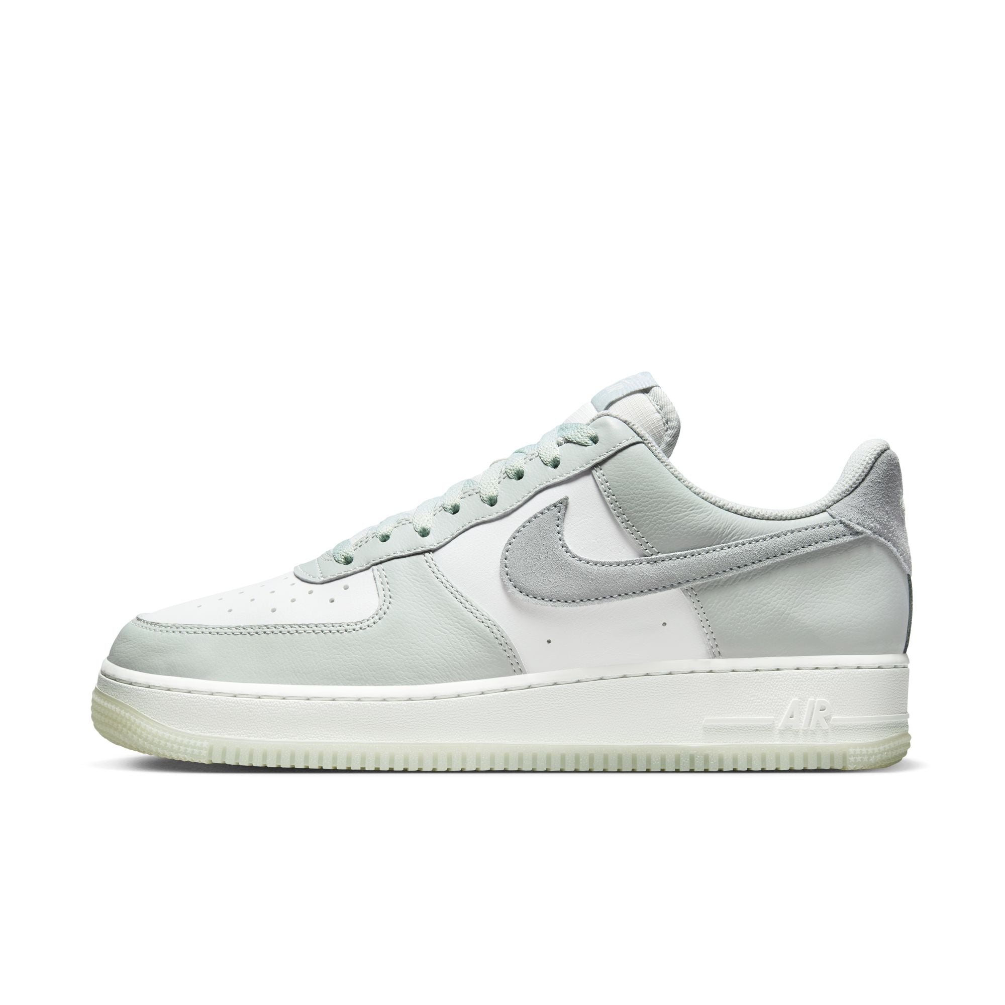 Nike silver air force 1 on sale