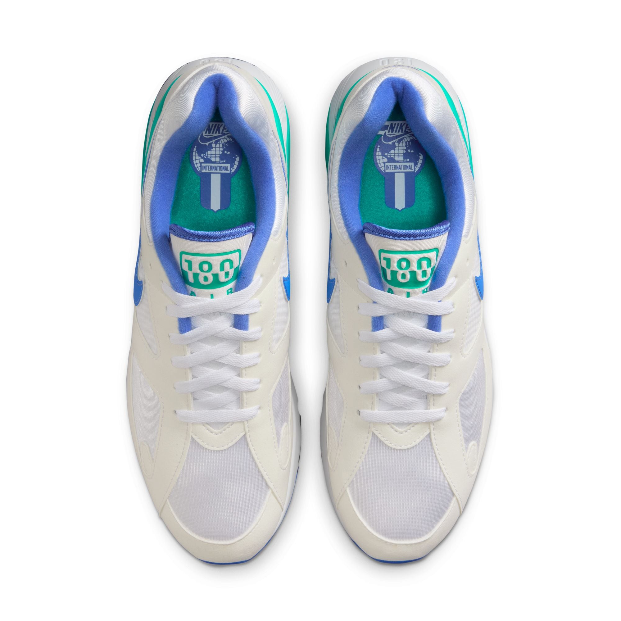 Nike - Air 180 White/Blue/Clear Jade