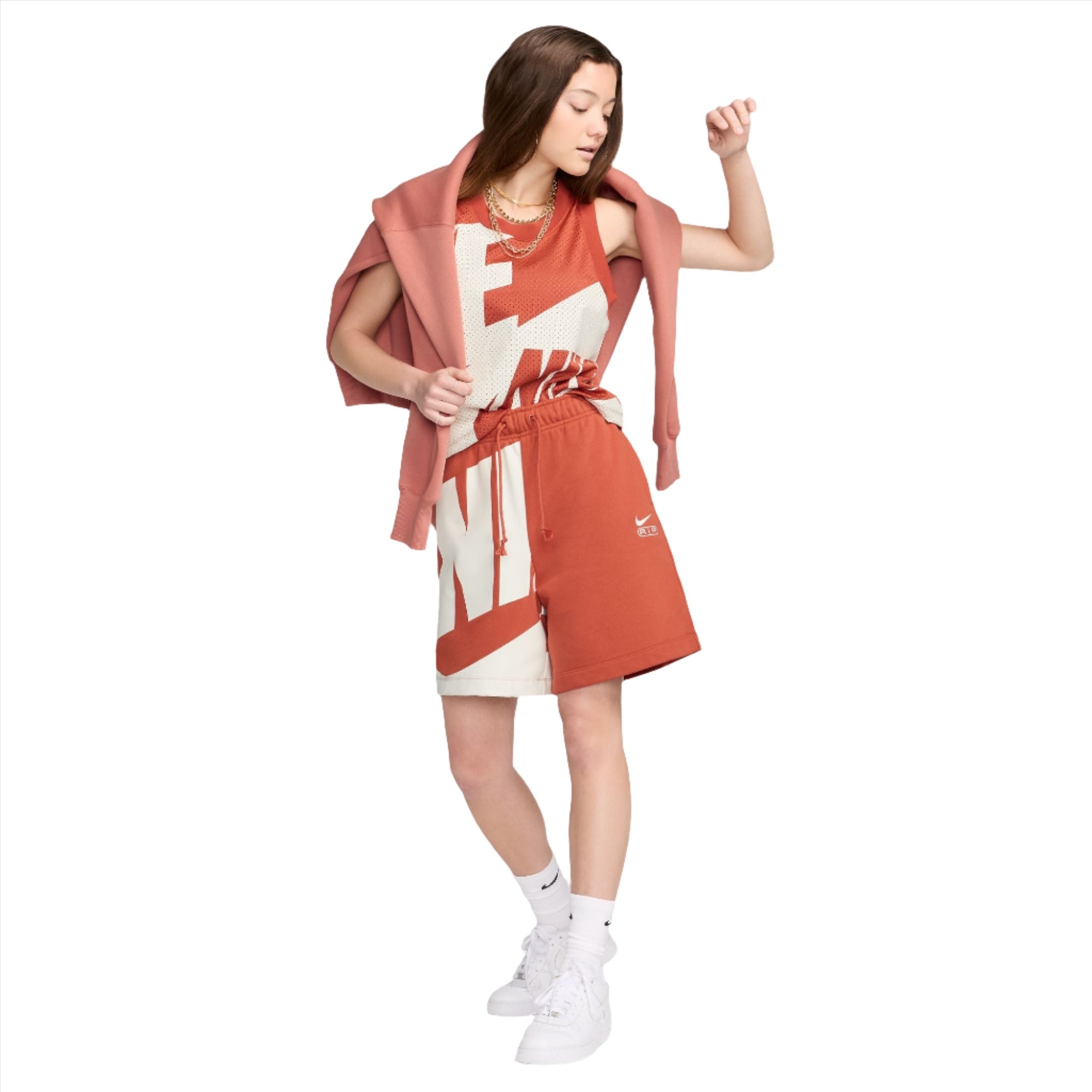 nike french terry dress