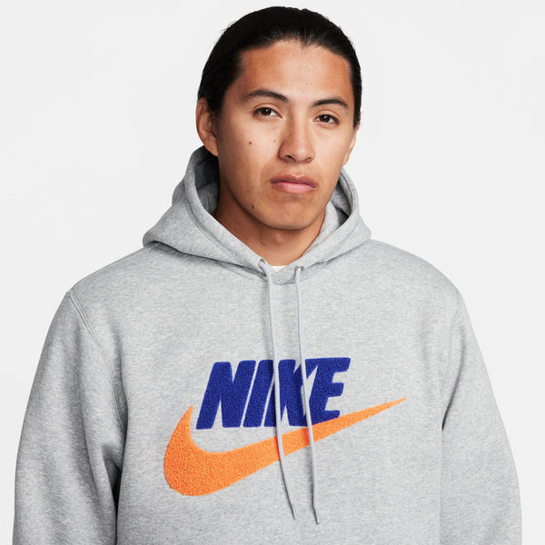 Nike - Club Fleece Pullover Hoodie ~ Grey