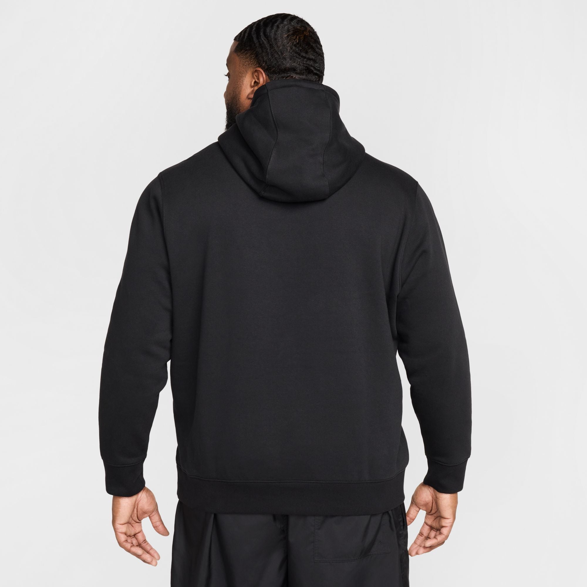 Nike - Club Fleece Hoodie Black-5