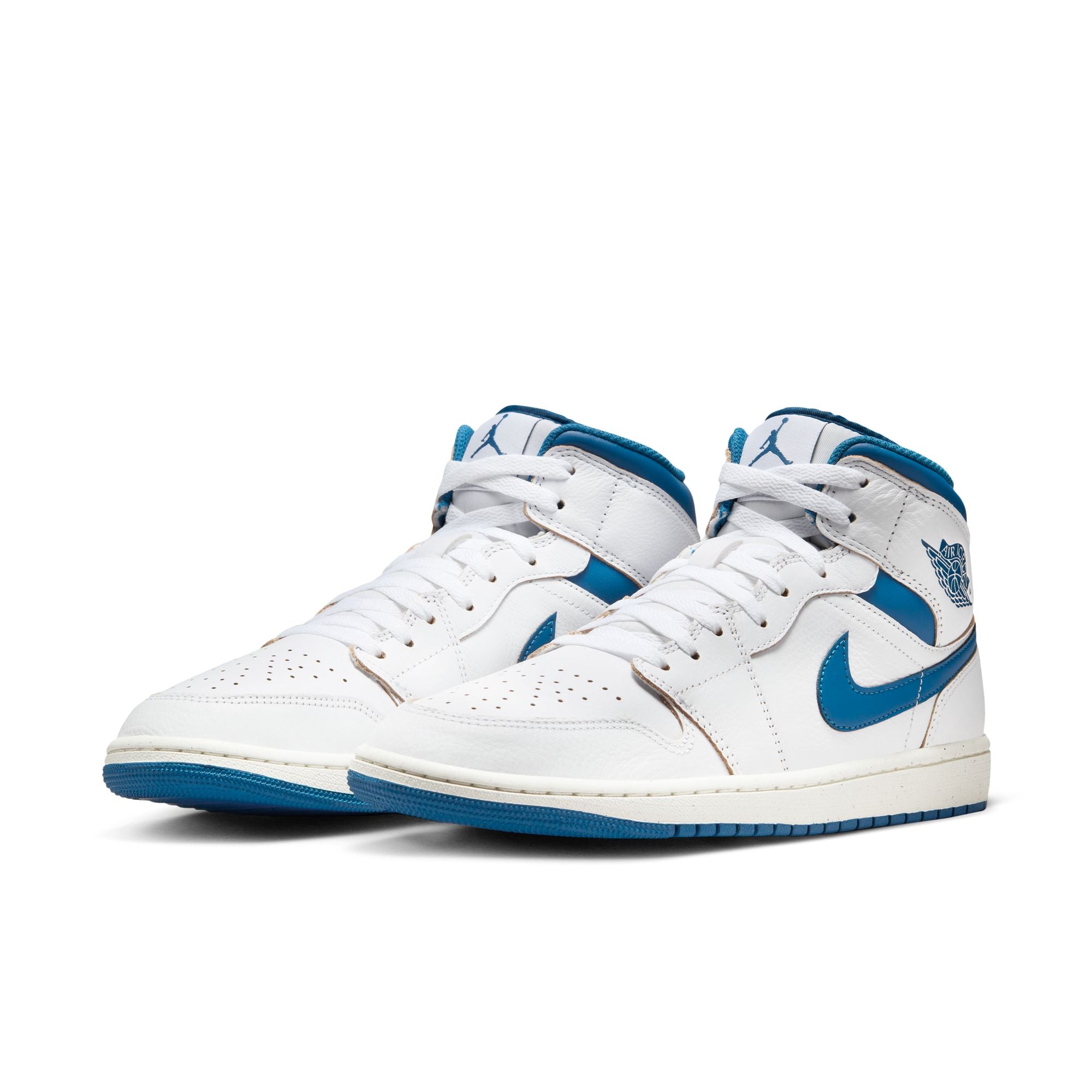 Blue and white air jordan on sale