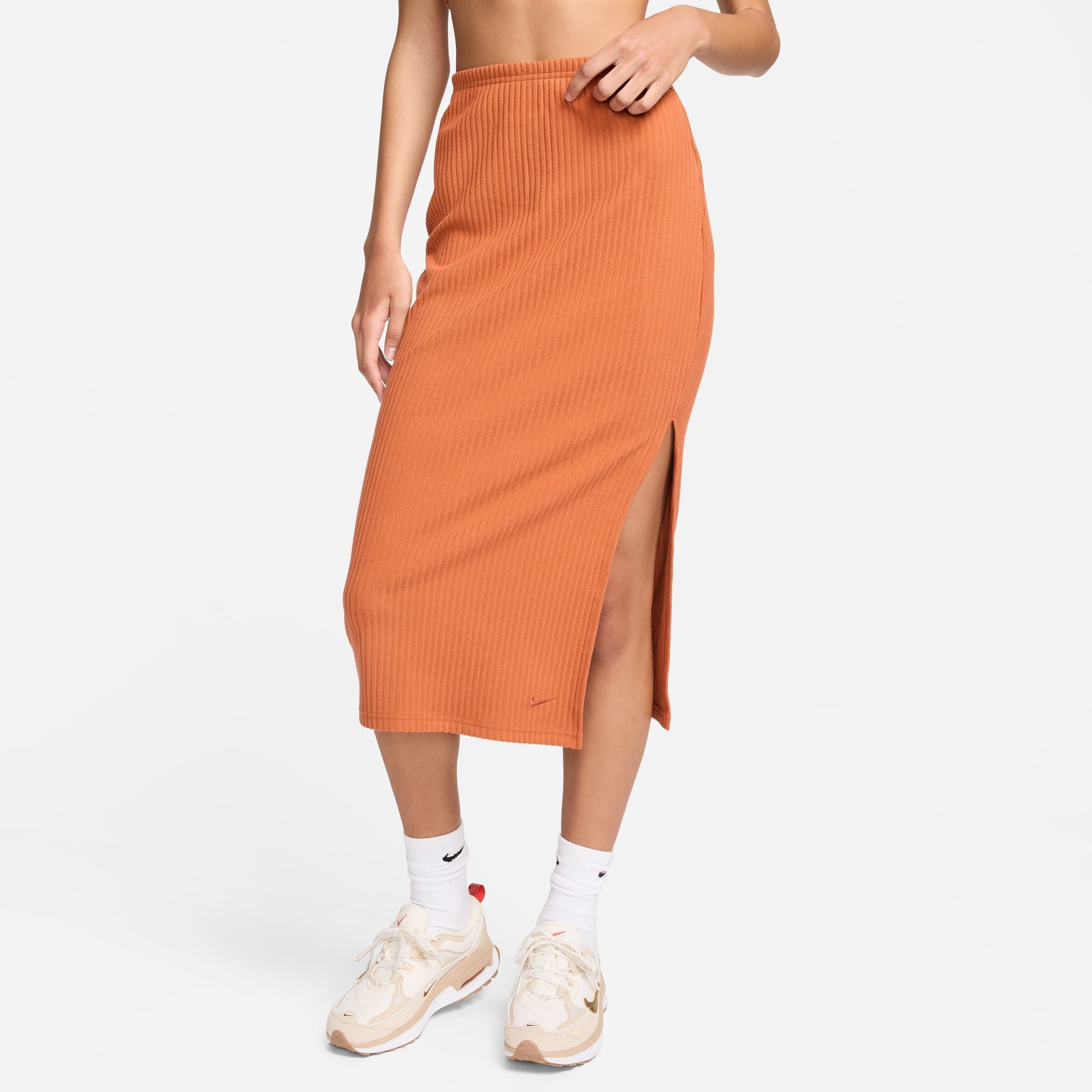 Nike - W Sportswear Chill Knit Ribbed Midi Skirt