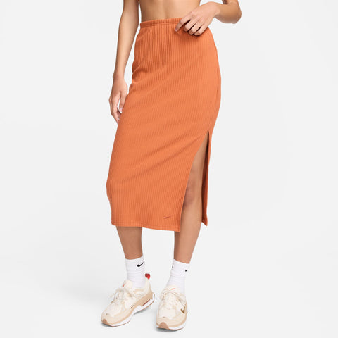 Nike - Sportswear Chill Knit Ribbed Midi Skirt