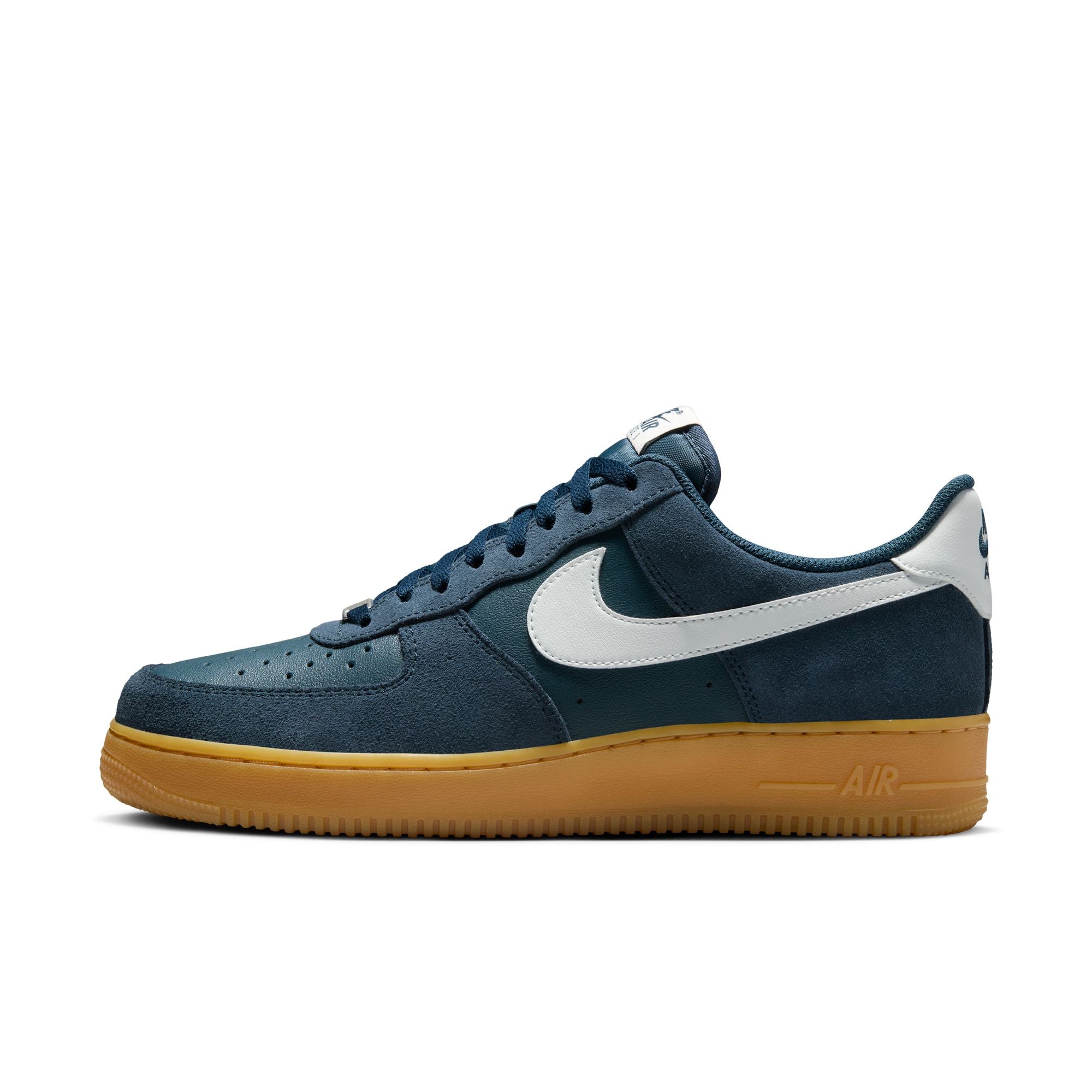 navy blue and yellow air force 1