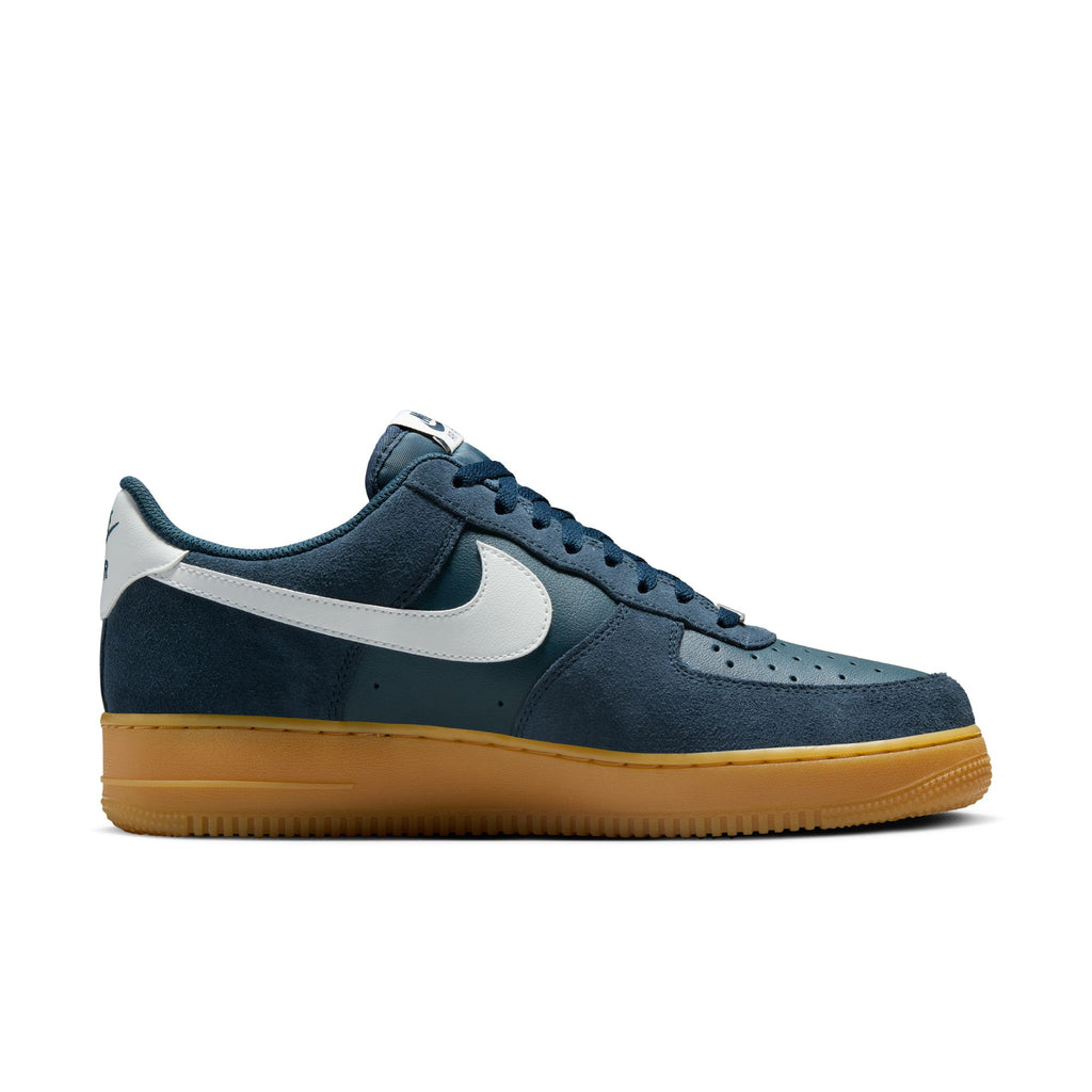 Navy Blue Af1 Suede 007 Air Force Mid Flyknit GmarShops Nike Tech