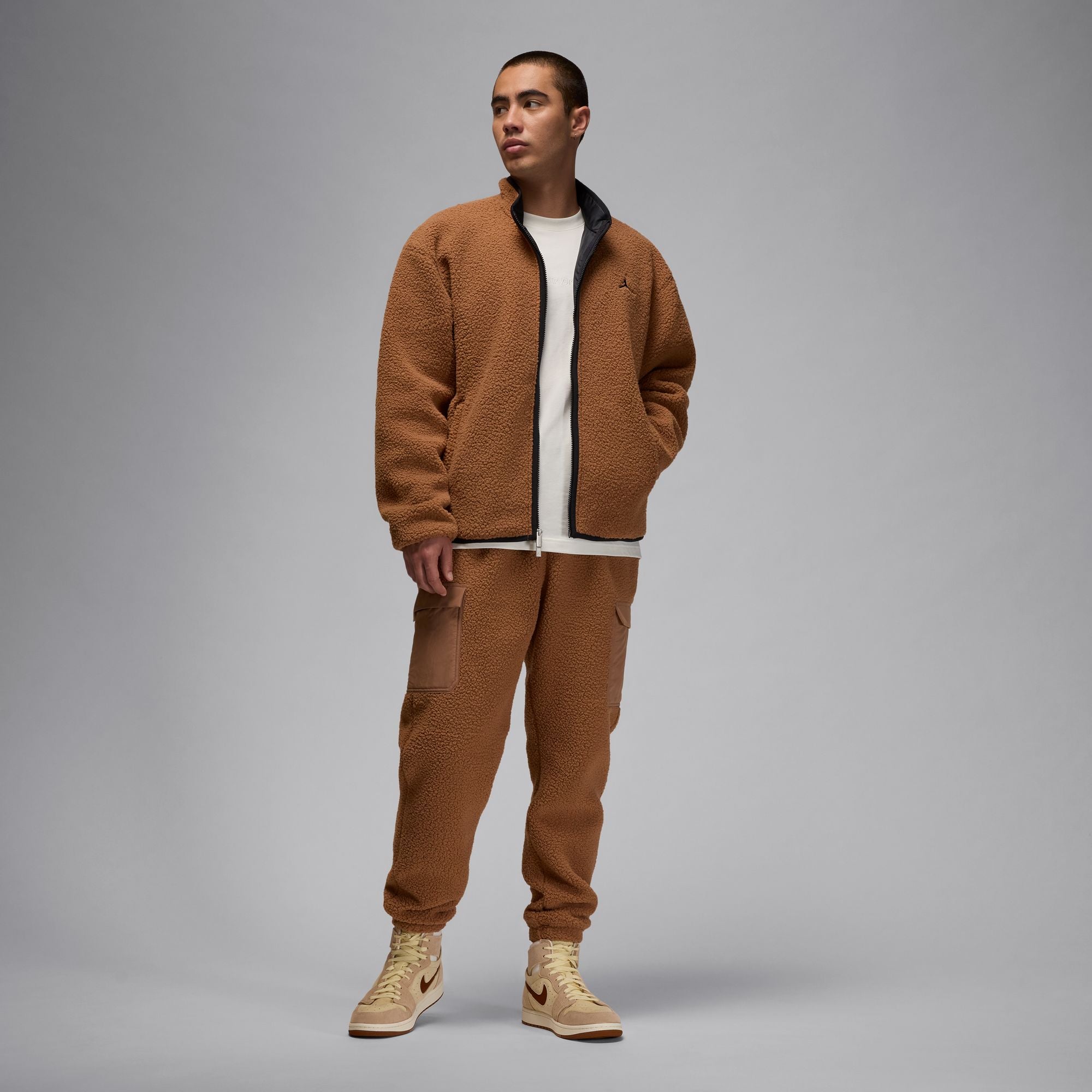 Nike - Jordan Flight Fleece Jacket Archaeo Brown