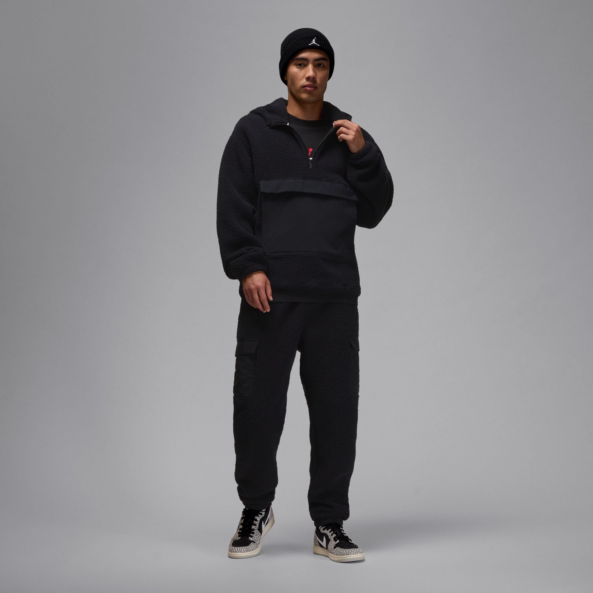 Nike - Jordan Flight Fleece Pullover Hoodie ~ Black