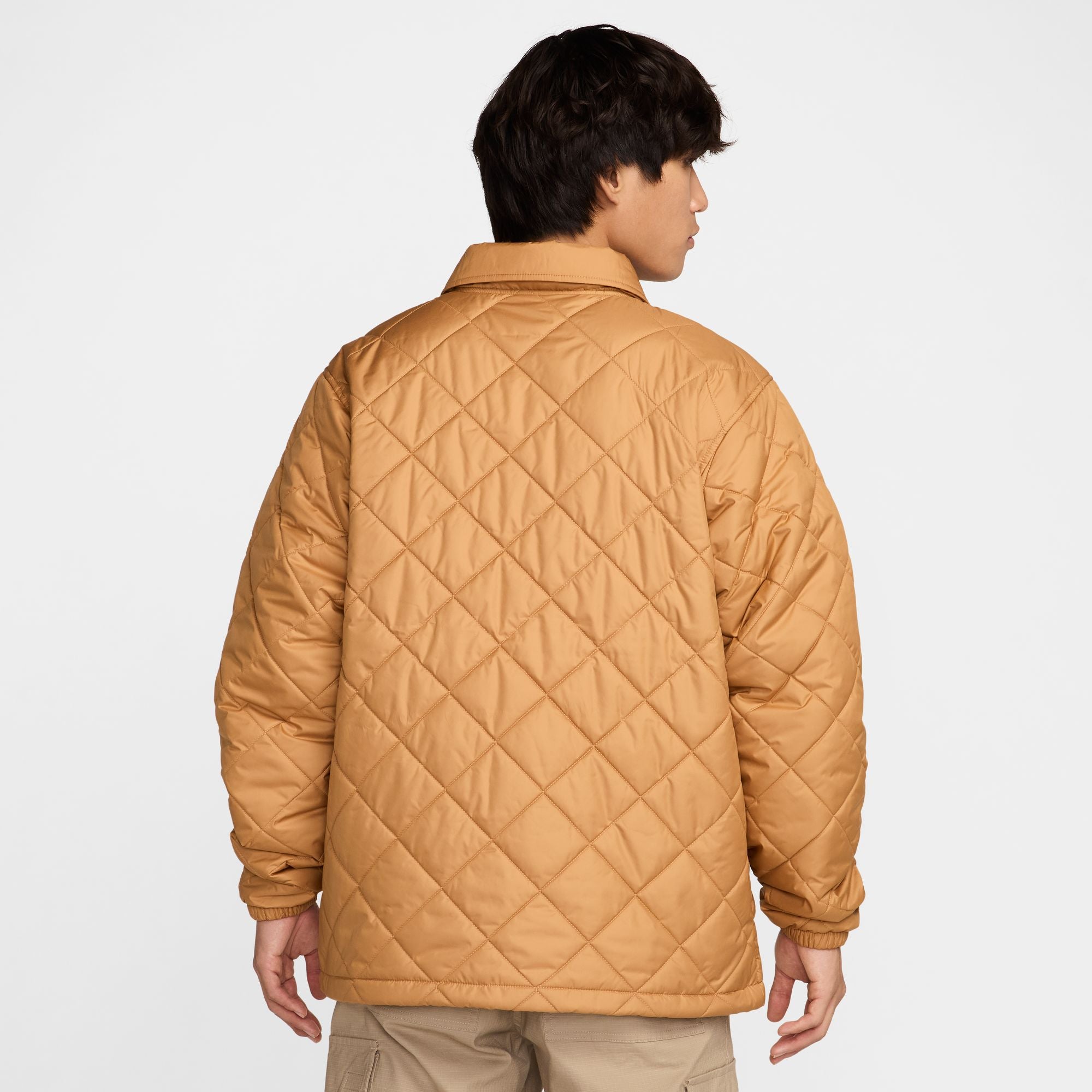 Nike - Club Quilted Jacket Brown