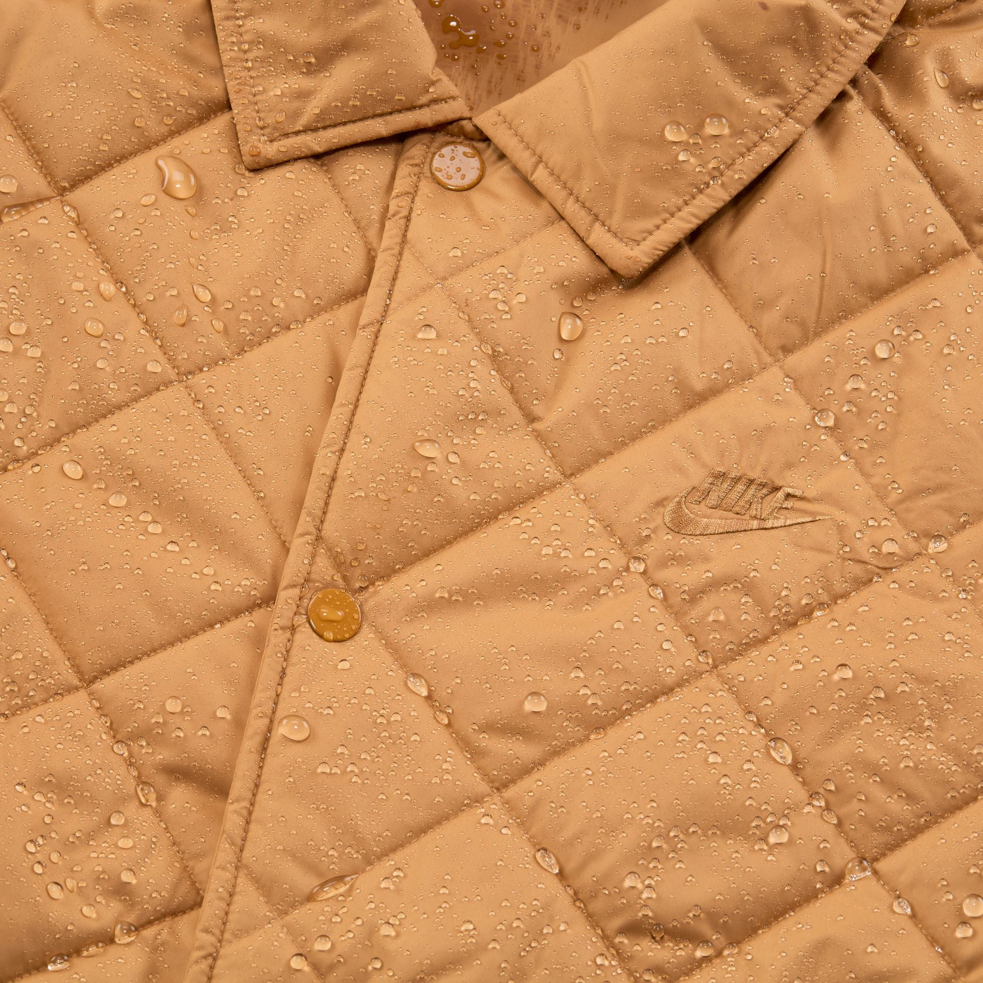 Nike - Club Quilted Jacket Brown