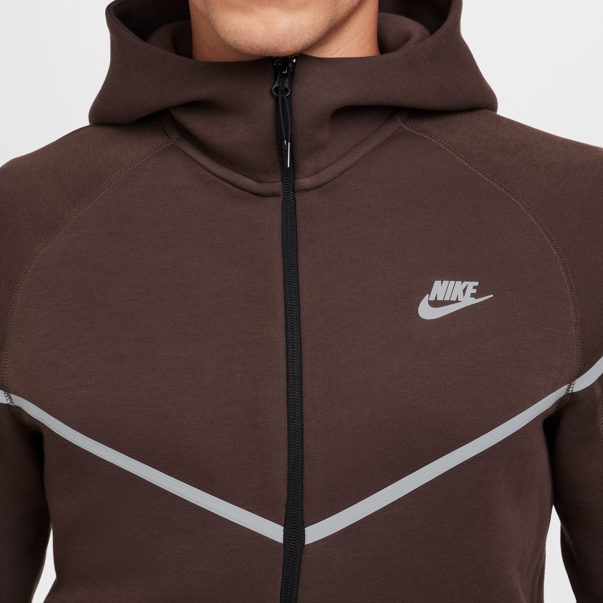 Nike - Tech Windrunner Full-Zip Jacket Brown