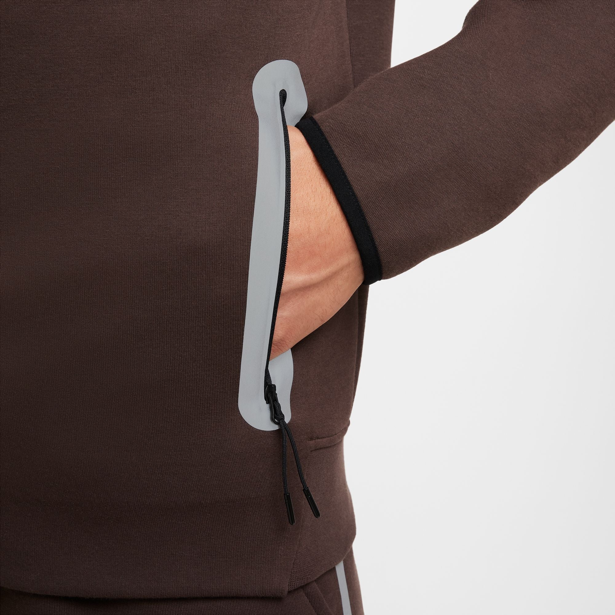 Nike - Tech Windrunner Full-Zip Jacket Brown