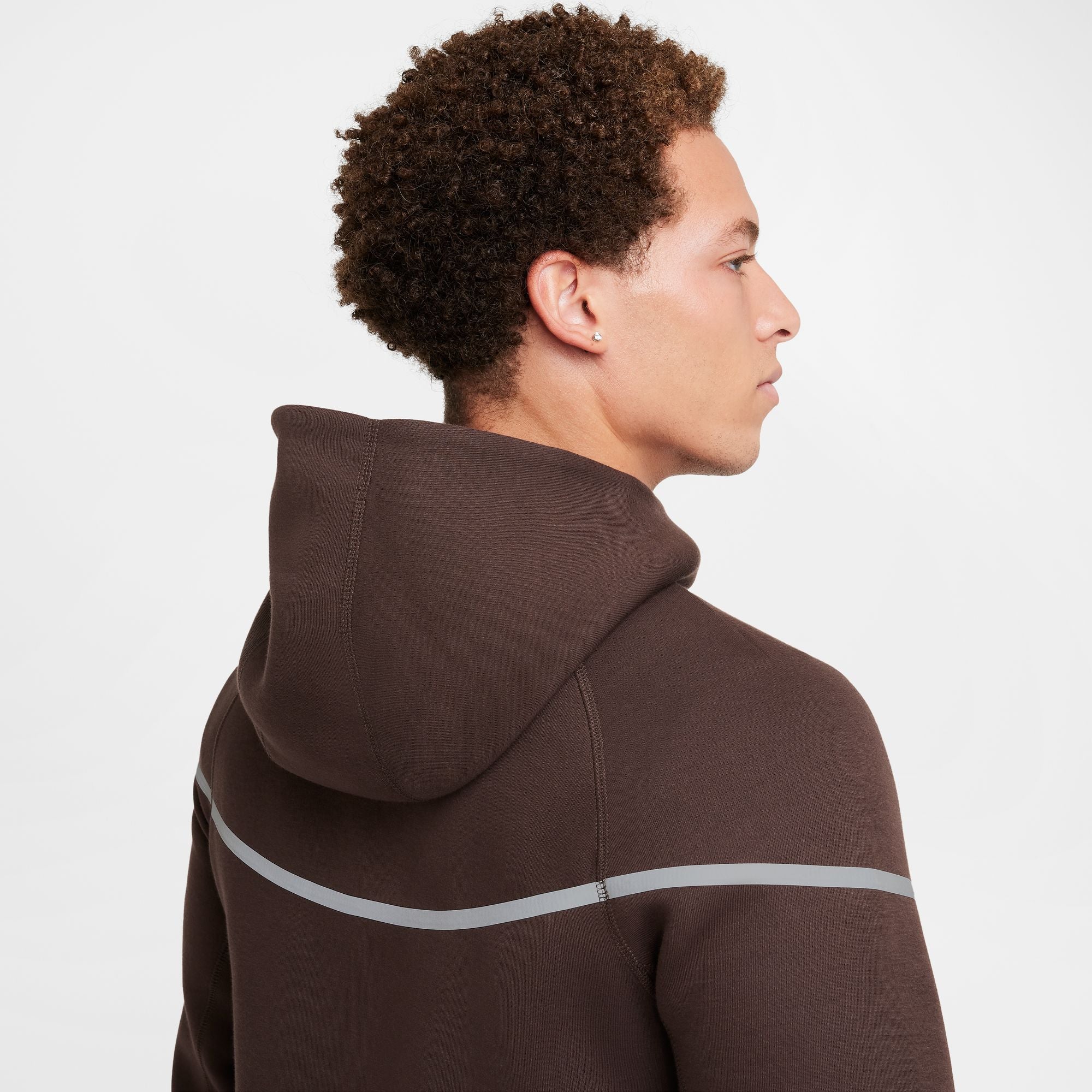 Nike - Tech Windrunner Full-Zip Jacket Brown