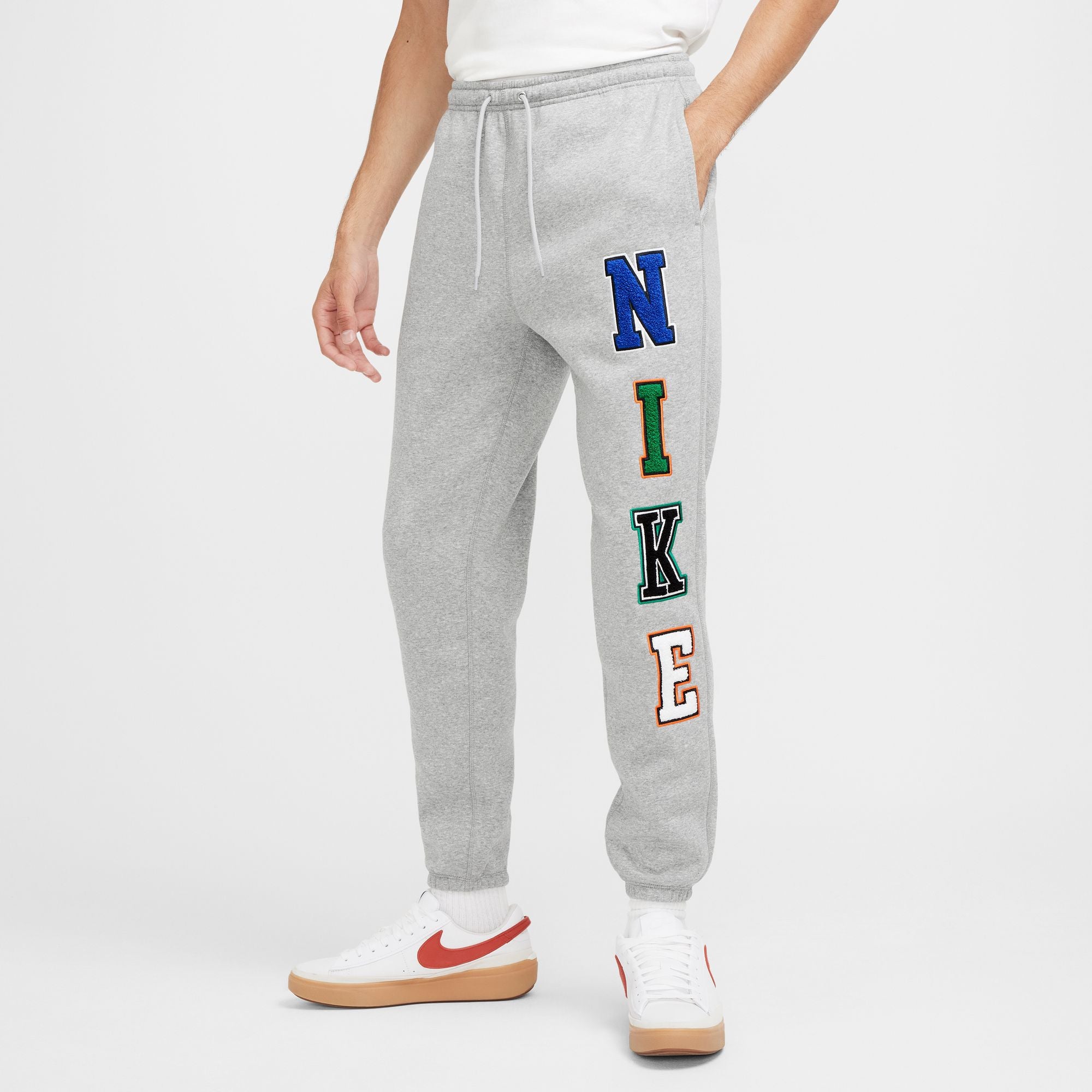 Nike - Club Fleece Cuffed Pants ~ Grey – FLAVOUR '99