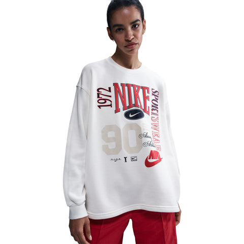 Nike - W Oversized Crewneck ~ White